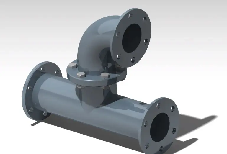 使用 CATIA V5 制作管件